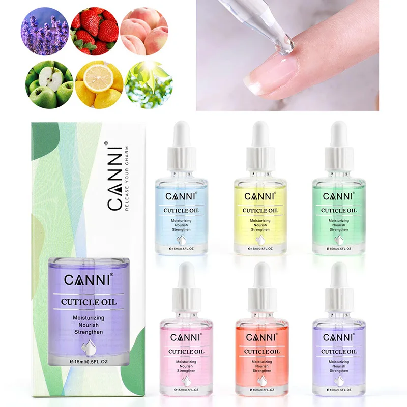 Luxury Skincare Design - น้ำมันบำรุงเล็บ CANNI 15 มล. สำหรับทำเล็บมือ บำรุงผิวเล็บ