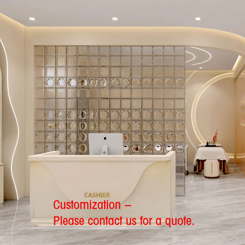 Luxury Skincare Design - ชั้นวางเครื่องสำอางดีไซน์หรูหราสีทอง รุ่น custom.24-ZhYS สำหรับจัดแสดงผลิตภัณฑ์บำรุงผิว ทันสมัย