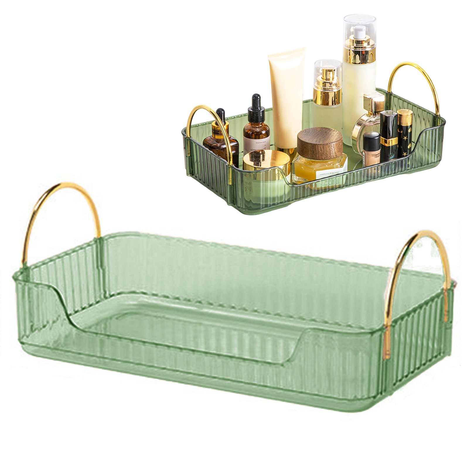 ชั้นวางของในห้องน้ำ อะคริลิคหร - Luxury Skincare Box บทวิจารณ์และราคา
