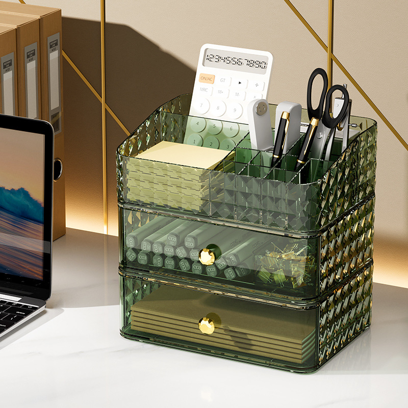 กล่องเก็บเครื่องสำอางลายเพชร ด - Luxury Skincare Box บทวิจารณ์และราคา