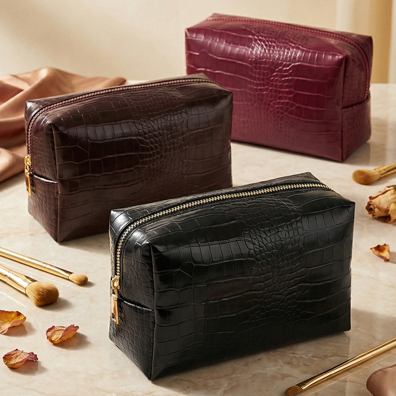 กระเป๋าเครื่องสำอางลายหินใหม่ส - Luxury Skincare Design บทวิจารณ์และราคา