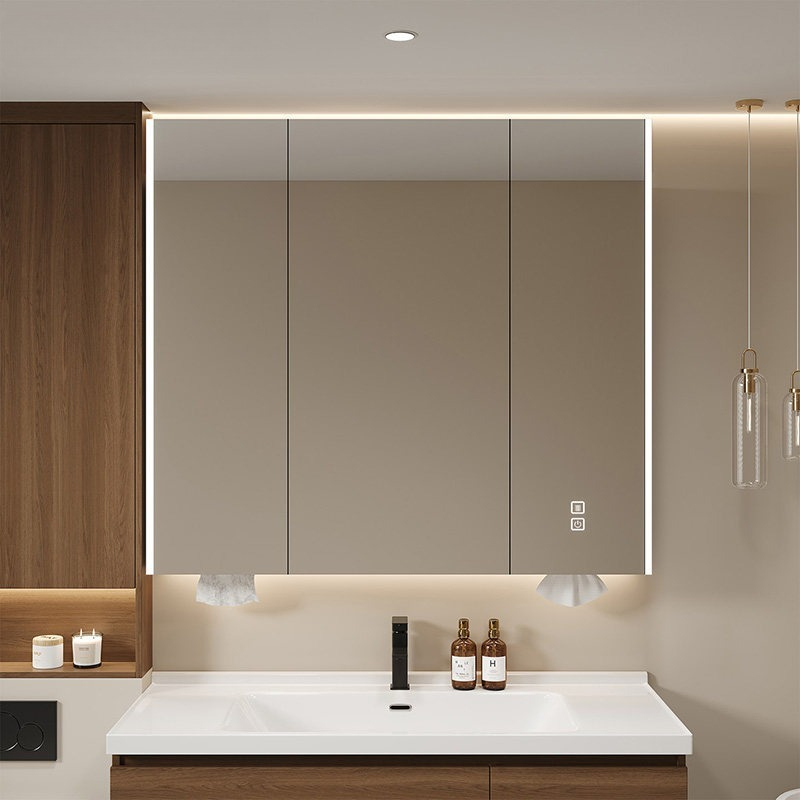 ตู้ห้องน้ำดีไซน์หรู กระจกเงาสม - Luxury Skincare Design บทวิจารณ์และราคา
